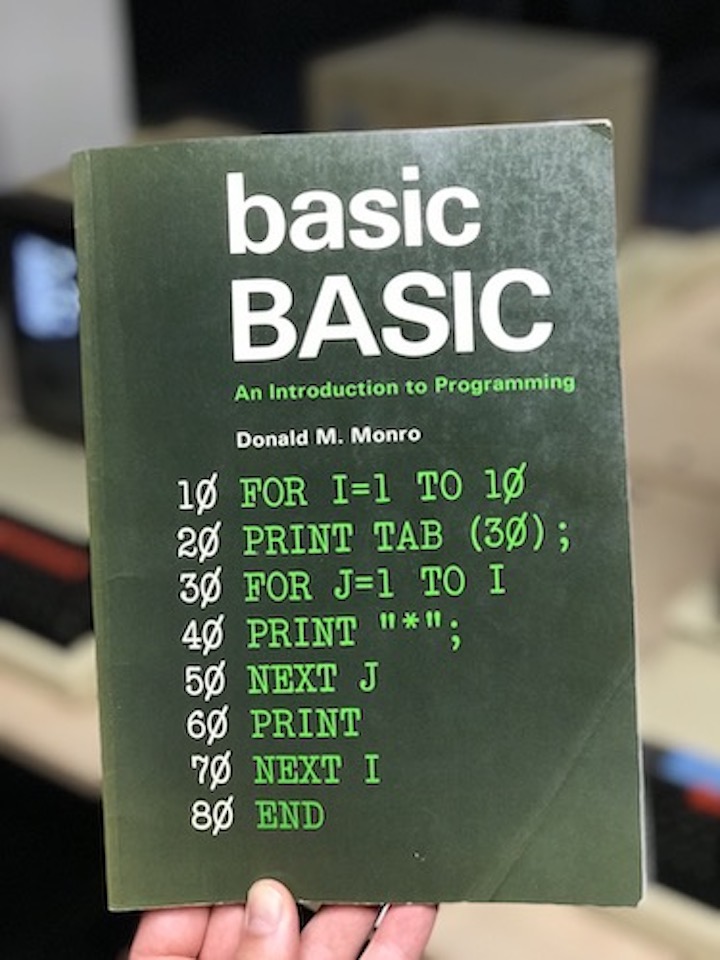 BASIC programing book